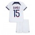 Paris Saint-Germain Danilo Pereira #15 Dětské Oblečení Venkovní Dres 2023-24 Krátkým Rukávem (+ trenýrky)